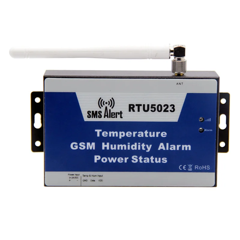 GSM сигнализация RTU5023 с датчиком температуры и влажности|control biometric|control gatecontrolling