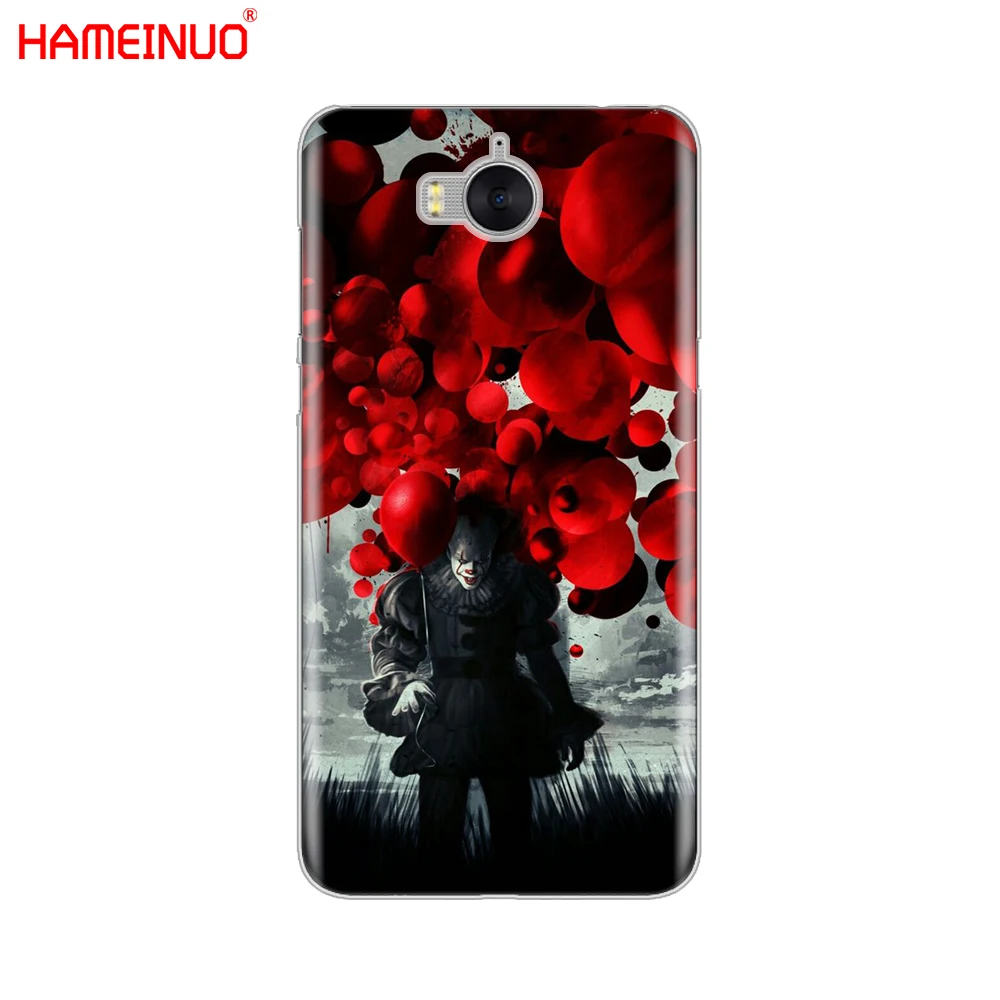 HAMEINUO клоун ужас это Чехол для мобильного телефона чехол для huawei honor 3C 4X 4C 5C 5X6 7 Y3 Y6 Y5 2 II Y560