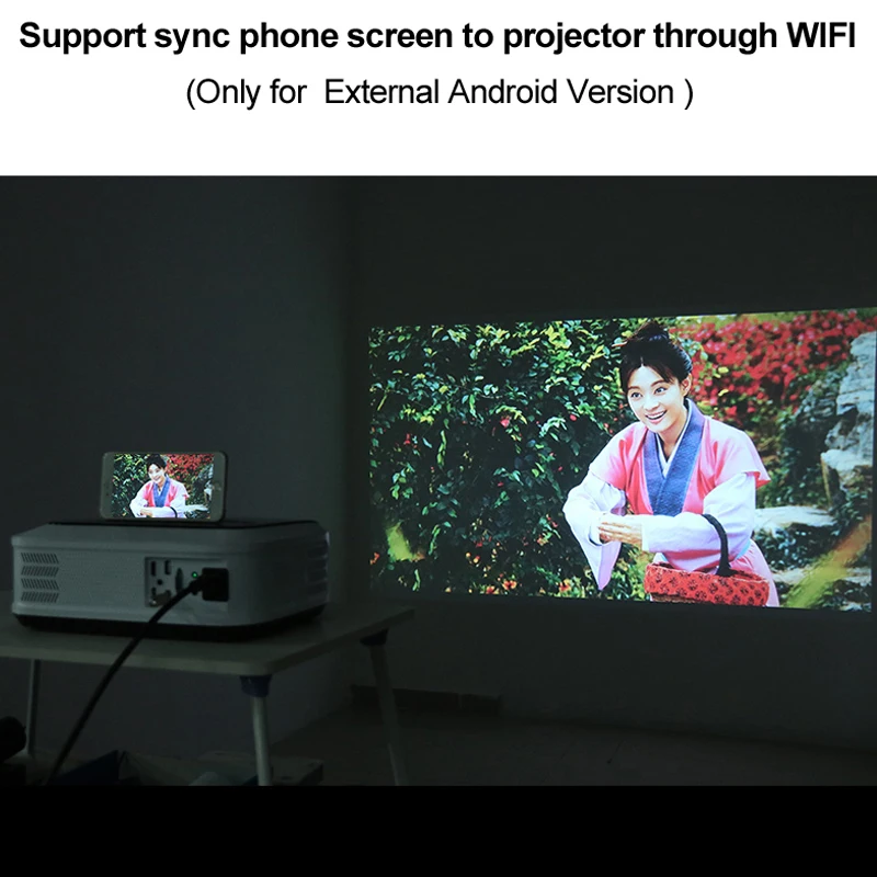 WZATCO T8 Android 9,0 wifi 4G 32GB Дополнительно 1080P Full HD светодиодный проектор HDMI портативный домашний кинотеатр Proyector мультимедийный проектор с технологией Bluetooth
