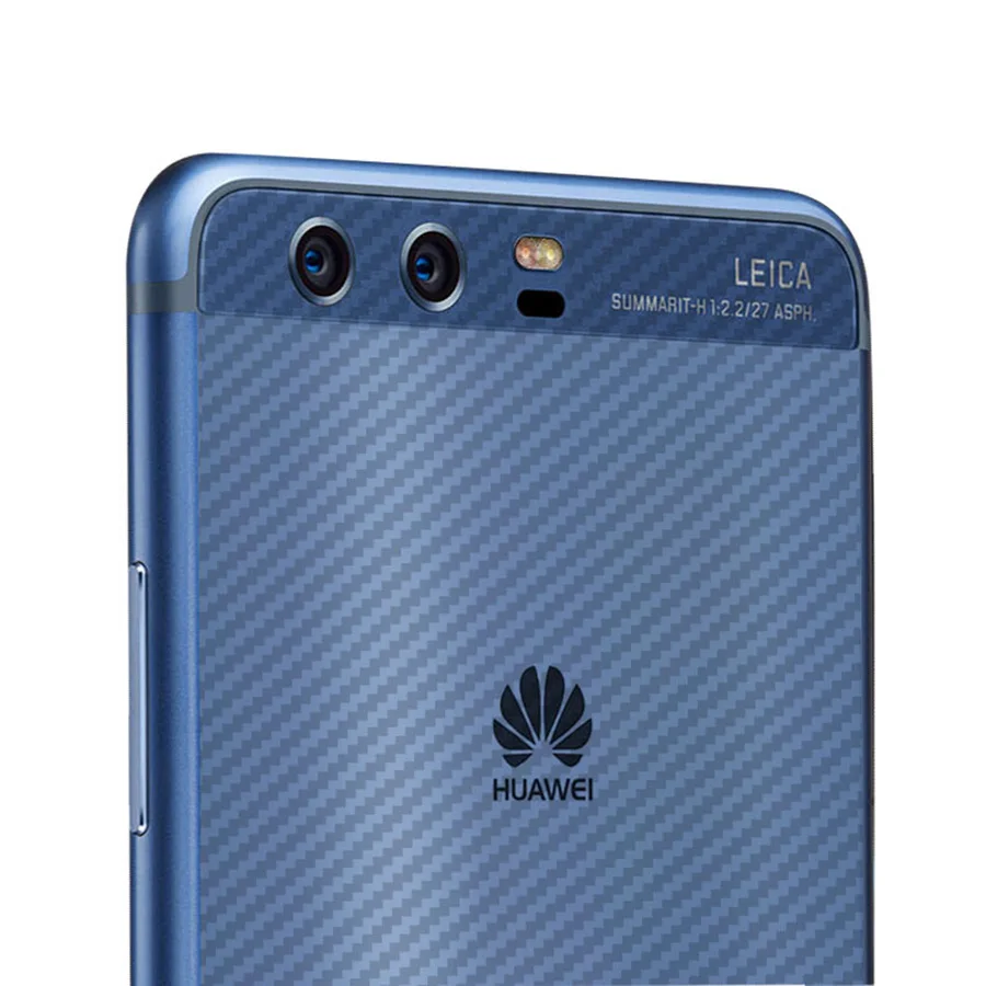 5 шт./лот 3D защита для задней панели из углеродного волокна HuaWei P10 Lite Plus задняя