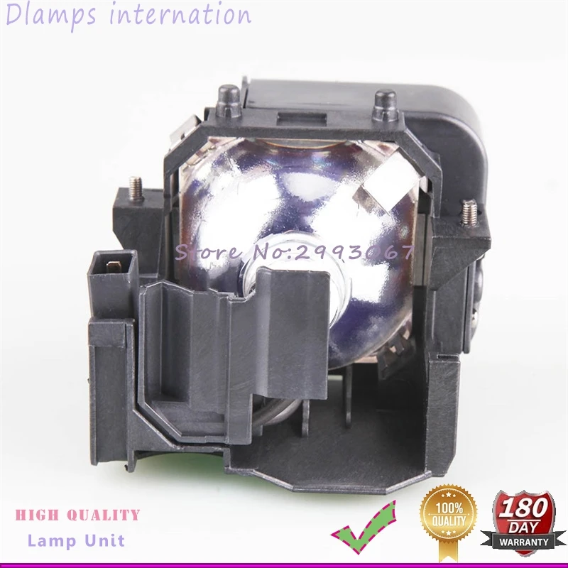 Compatible ELP50 V13H010L50 Projector Lamp with Cage For EPSON 84+ /EB-824/824H/825/825H EB-826/826W/826WH EB-84/84e/84H/84He
