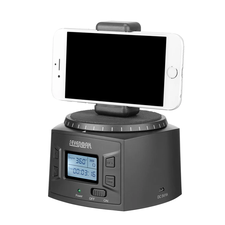 GloryStar Sk-ebh2000 Электронный Профессиональный мяч головка панорамная головка таймелапсе Штатив для Iphone Экшн камера Dslr камера видеокамера