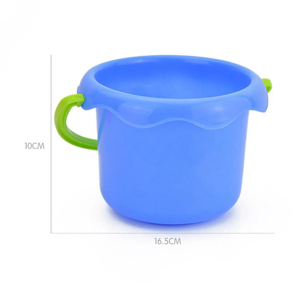 9pcs/Set Baby Kids Non-toxic Beach Colorful Seaside Toy Set Plastic Kettle Shovel Glasses Bucket Water Sand Play Random Color | Игрушки и