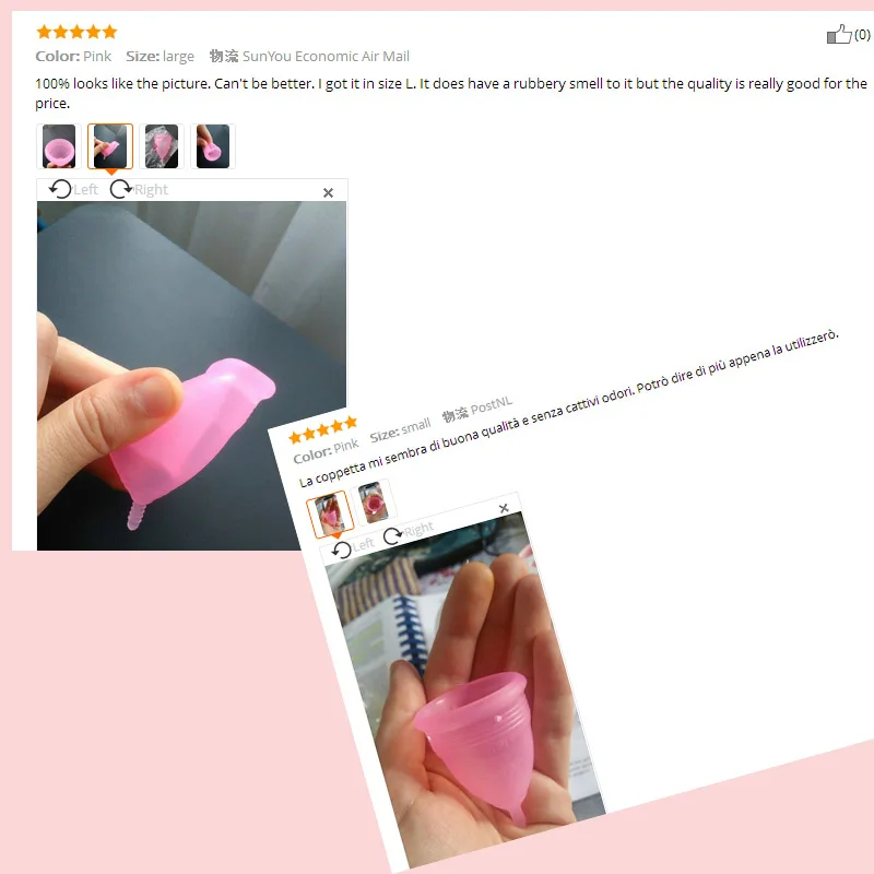 Медицинский сорт силиконовые менструальные чашки Coppetta Mestruale Coupe menstrumelle женские чашки menstrumatie чашки леди Aneercare Coletor