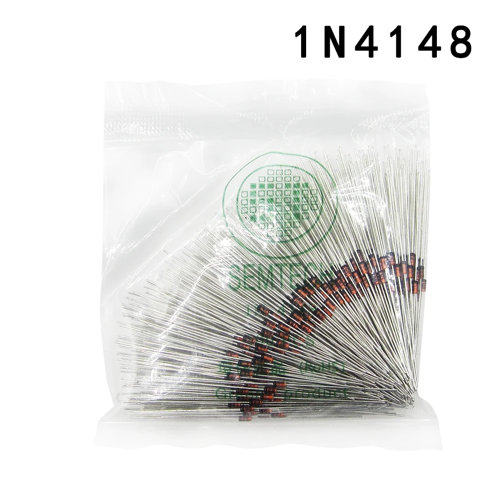 Силиконовый диодный переключатель 100 шт. 1N4148 DO 35 IN4148|diode|diode in4148diode 1n4148 |