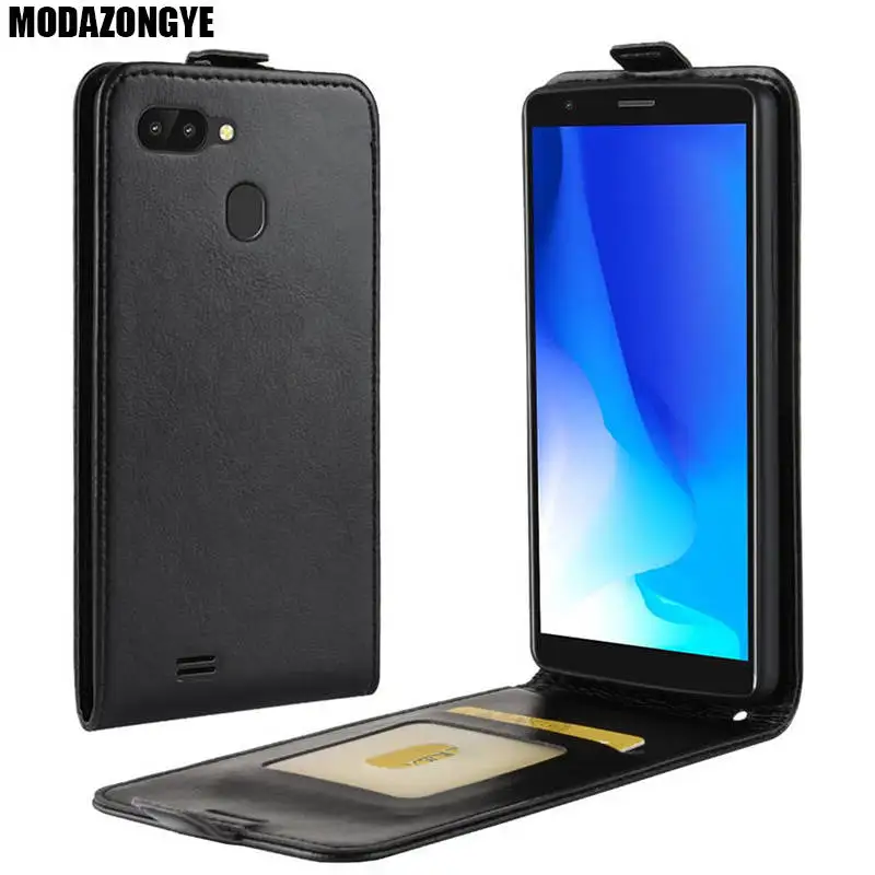 Blackview A20 Pro Чехол Обложка 5 дюймов на заднюю панель из искусственной кожи чехол для