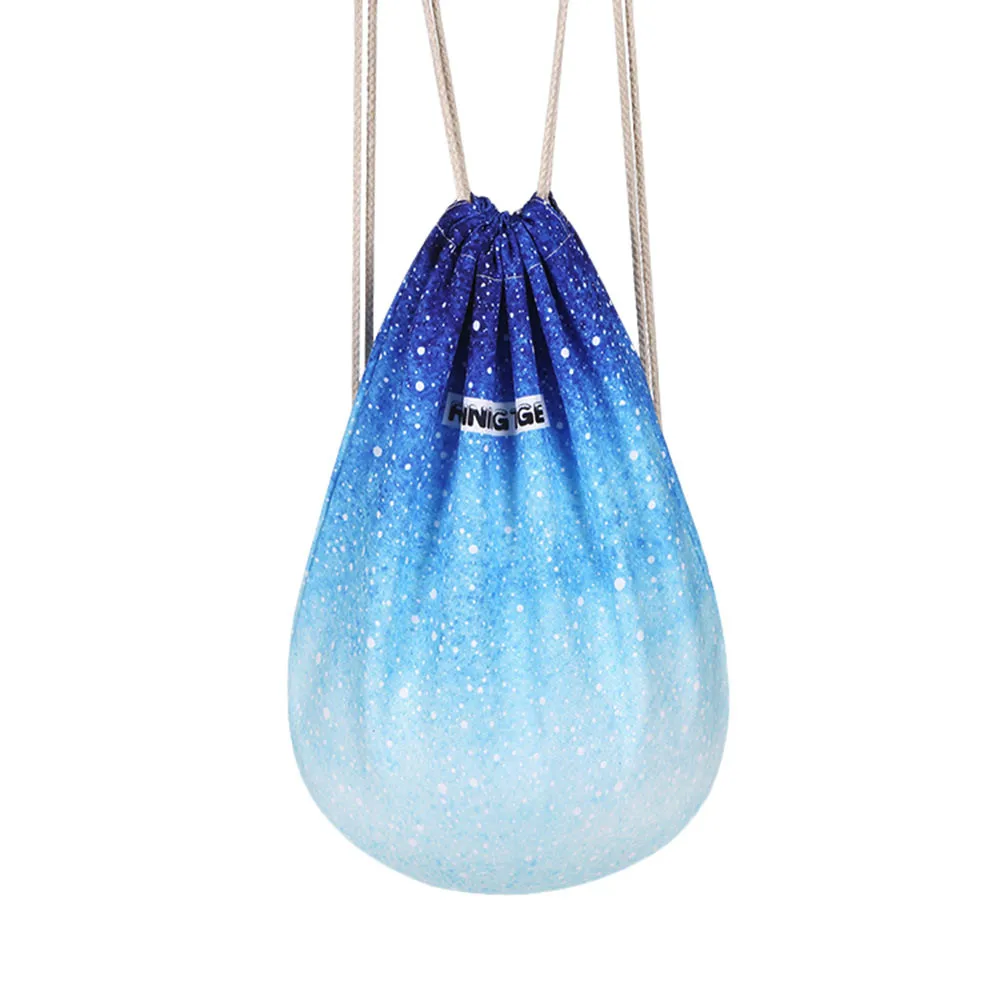 Модная унисекс насосная веревка рюкзак сумка мешок с мультяшными дорожными