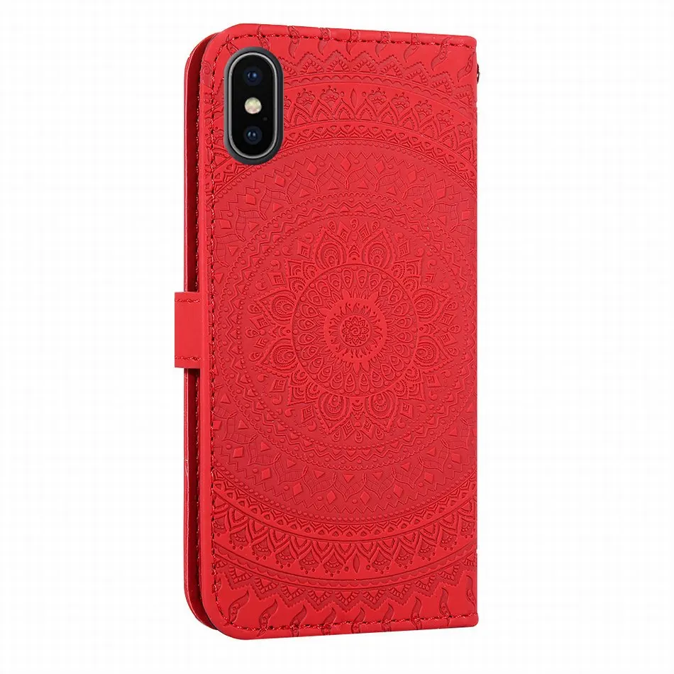 Высококачественный флип-чехол для телефона apple iPhone Xr XS X 11 Pro Max 6S 7 8 Plus, слот для карт, чехол, однотонный кошелек E22F