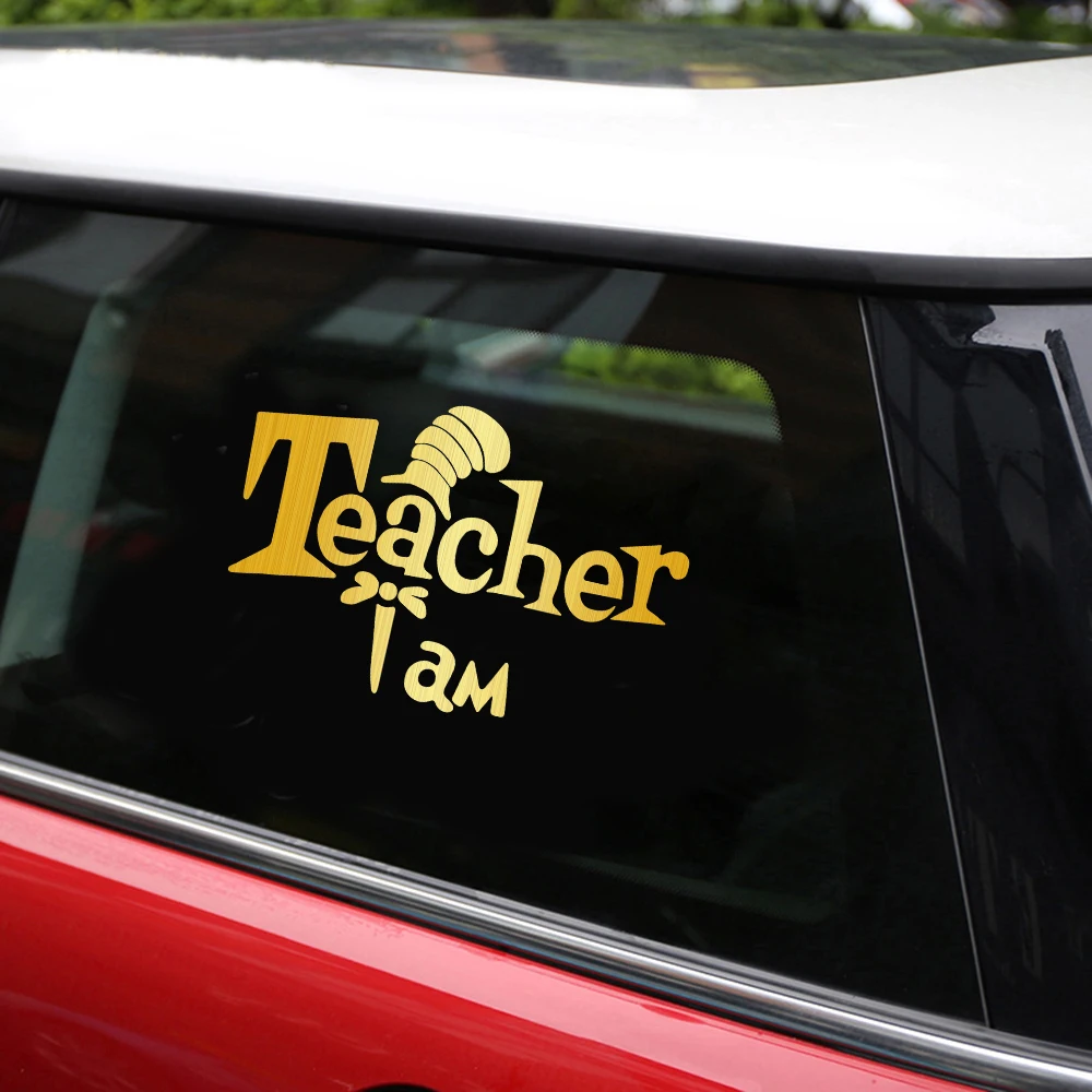 I'm a teacher Автомобильная наклейка Доберман украшение для стайлинга автомобиля