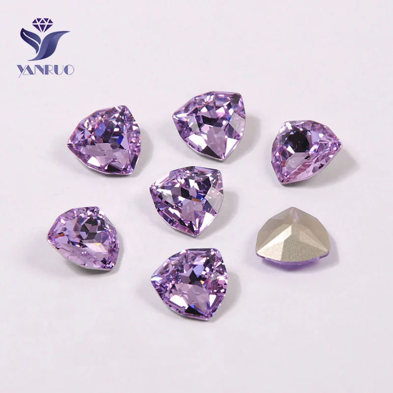 Янруо 4706 фиолетовые шитые Стразы рукоделие кристаллы украшения страз цепи