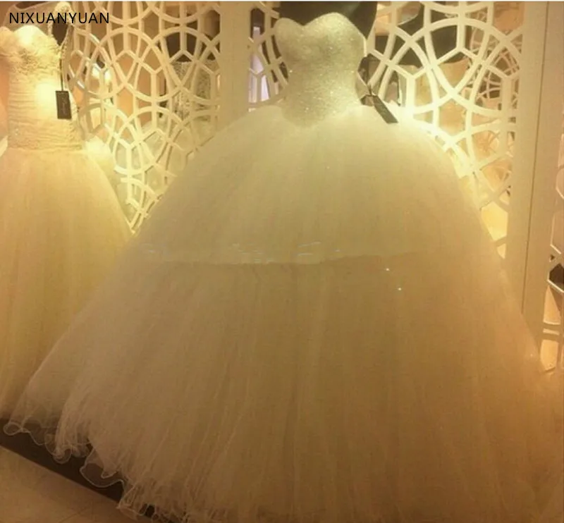 Горячая Распродажа 2021 свадебное платье Бисер Vestido De Noiva Обувь со шнуровкой сзади