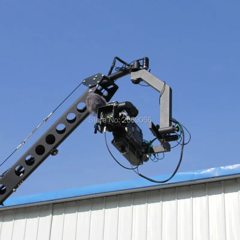 Дистанционное управление 3 осевой PTZ головного света профессиональный jimmy jib с