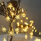 4080 светодиодов, рождественская елка, снежные хлопья, светодиодная гирлянда, гирлянда для рождественской вечеринки, дома, свадьбы, сада, гирлянда, рождественские украшения