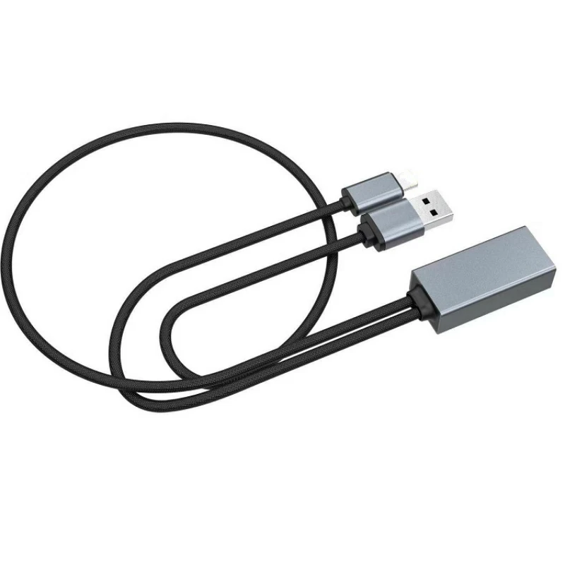 Ethernet адаптер для RJ45 LAN проводной сетевой кабель IPhone Xs MAX XR 6 7 8 Plus IPad поиск в