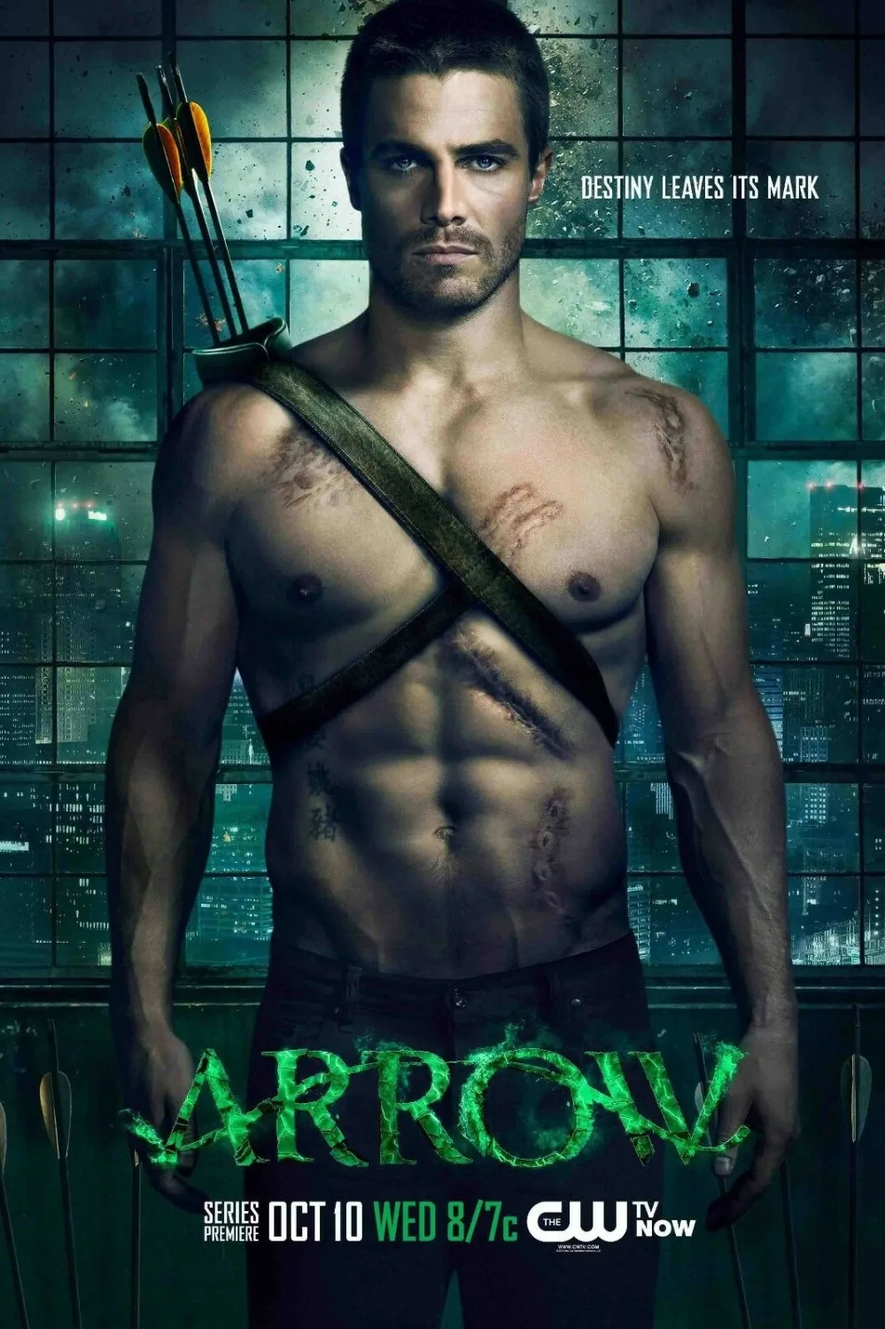 Шелковый постер Arrow CW TV Stephen Amell Кэти Кэссиди настенная живопись 24x36 дюймов | Дом и