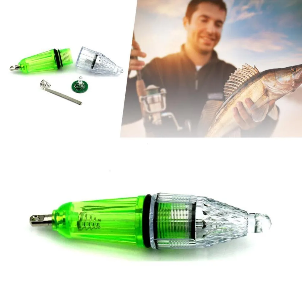 1 шт. Светодиодная лампа для подводной рыбалки Водонепроницаемая вспышка