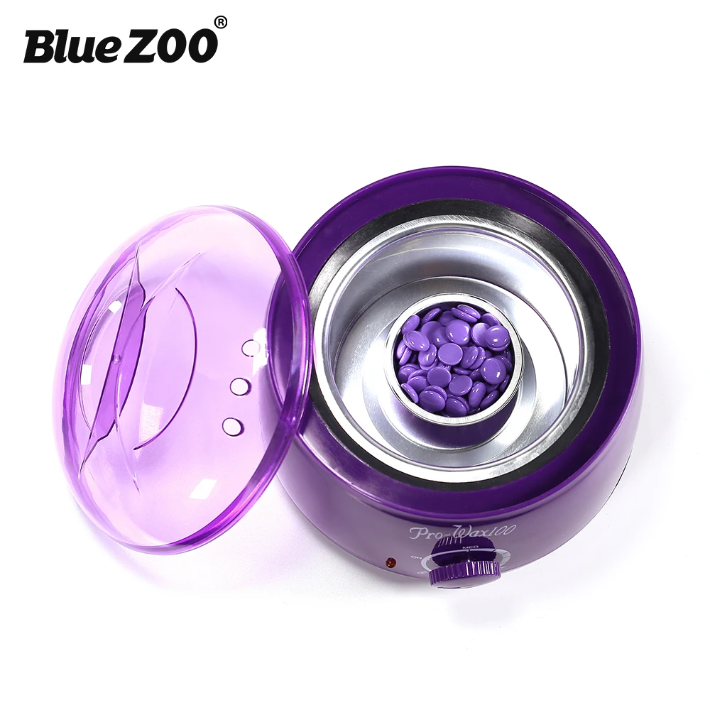 10 шт./компл. чаша с воском для удаления волос твердых бобов фиолетового цвета