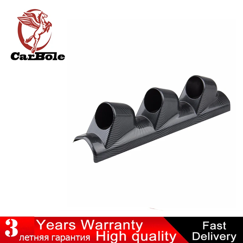 

Universal Triple 3 Hole A-Pillar Gauge Meter Pod Drift Race Boost Display Holder