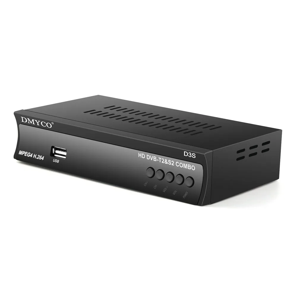 HD цифрового наземного Спутниковое ТВ комбинированный приемник dvb t2 + S2 C01S 1080 P DVB T2