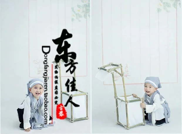 

Little Scholar Ning Cai Chen Same Design Little Boy Costume Ancient Chinese Costume Exhibition Costume Boy