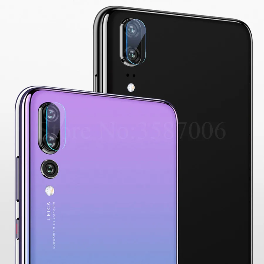 2 шт для Huawei P20 Pro задняя камера Объектив Закаленное стекло Honor9 полное покрытие