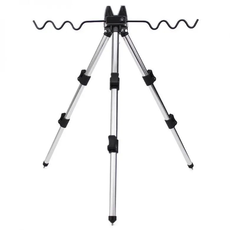 35-62cm Aluminum Alloy Telescopic 7 Groove Fishing Rod Holder Collapsible Tripod Stand Sea Pole Bracket | Спорт и развлечения