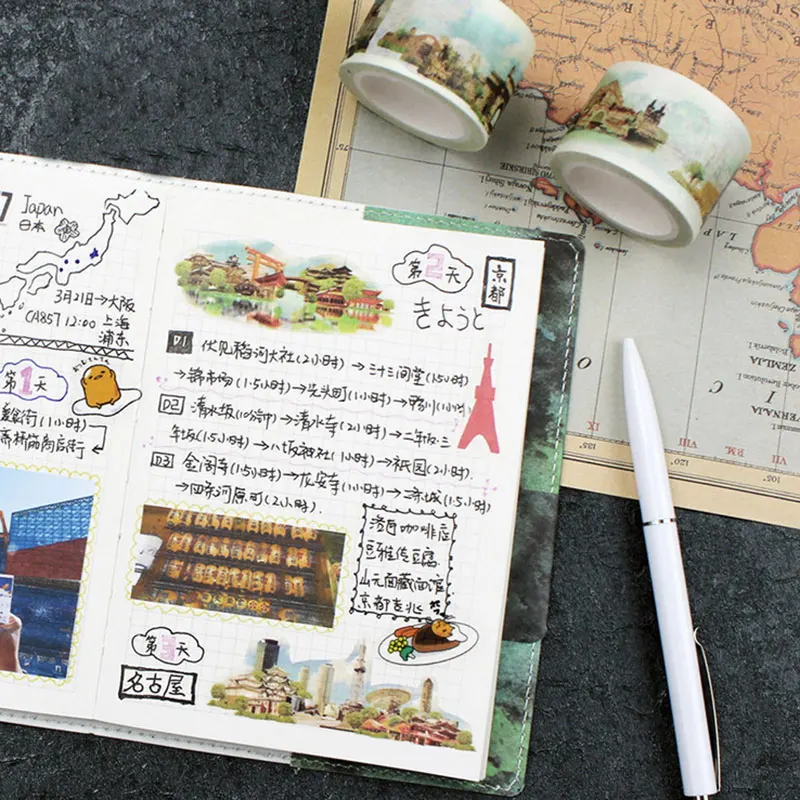 Декоративная Васи лента для скрапбукинга 3 см * 8 м|tape diy decoration|tape kawaiiwashi tape |