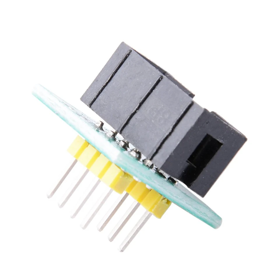 SOIC8 SOP8 Flash Chip зажим для проверки ИС Socket Adpter программатор BIOS/24/25/93|Интегральные