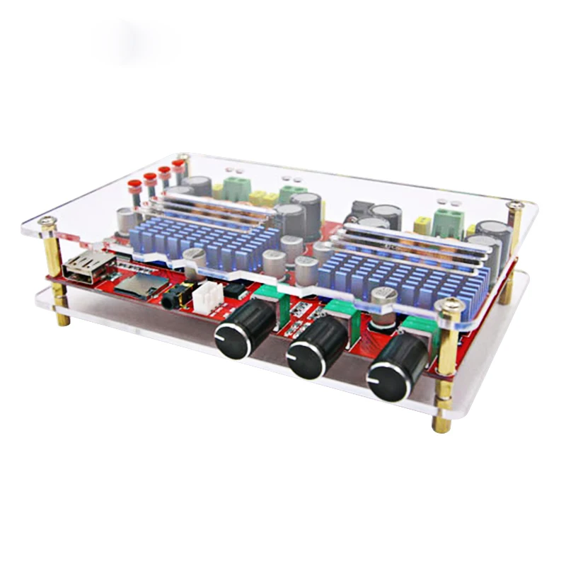 AIYIMA 60 Вт * 2 + 100 TPA3116 Bluetooth 1 цифровой усилитель доска высокого Мощность платы TF