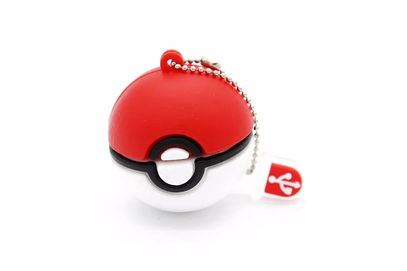 JASTER Pokemon usb флеш-накопитель Pocket Monster Poke Ball Pikachu Флешка 4 ГБ 16 ГБ 32 ГБ 64 ГБ u диск memory stick модная