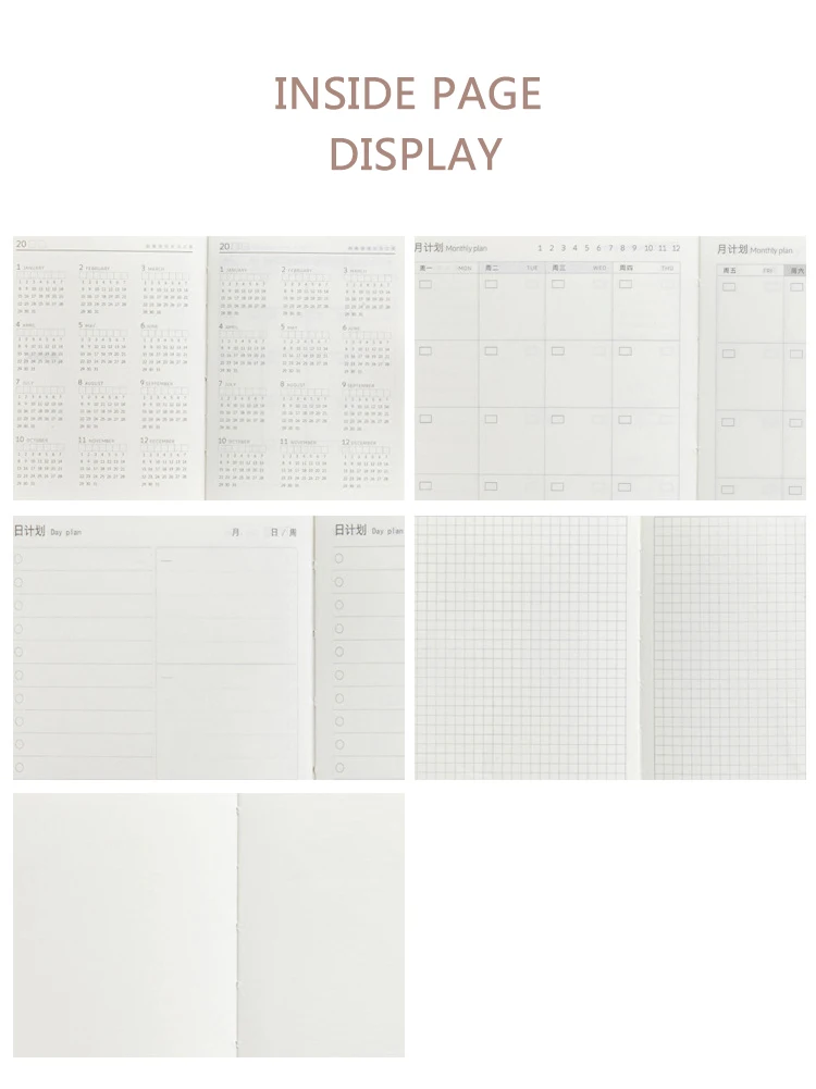 Звездный блокнот с рисунком бумажный планировщик книга для набросков Дневник для путешествий дневник filofax bullet agenda sketch Еженедельный
