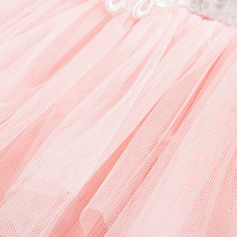 С низким вырезом на спине для девочек фирмы Vestido Одежда для малышей платья для маленьких крестильное кружевное платье для девочек платье с фатиновой юбкой Костюм для детей костюм для Cake Smash