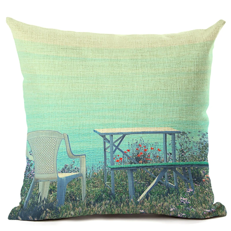 Новые горячие морские пейзажи серии украшения дома диванные подушки комплекты