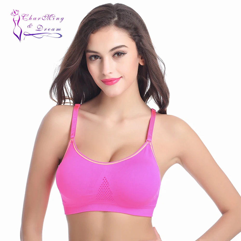 Очаровательные и мечты для женщин женский бюстгальтер фитнеса одежда тренировок