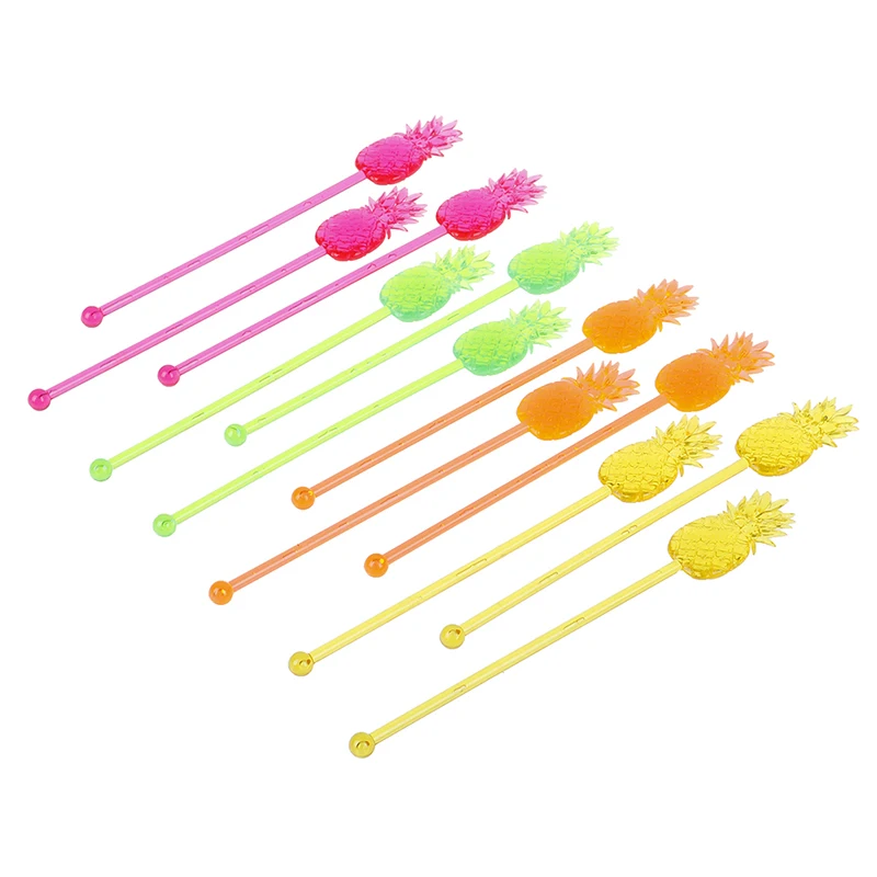 12 шт. ананас коктейль коктейльные палочки мешалка Кофе вина барный пестик Puddler