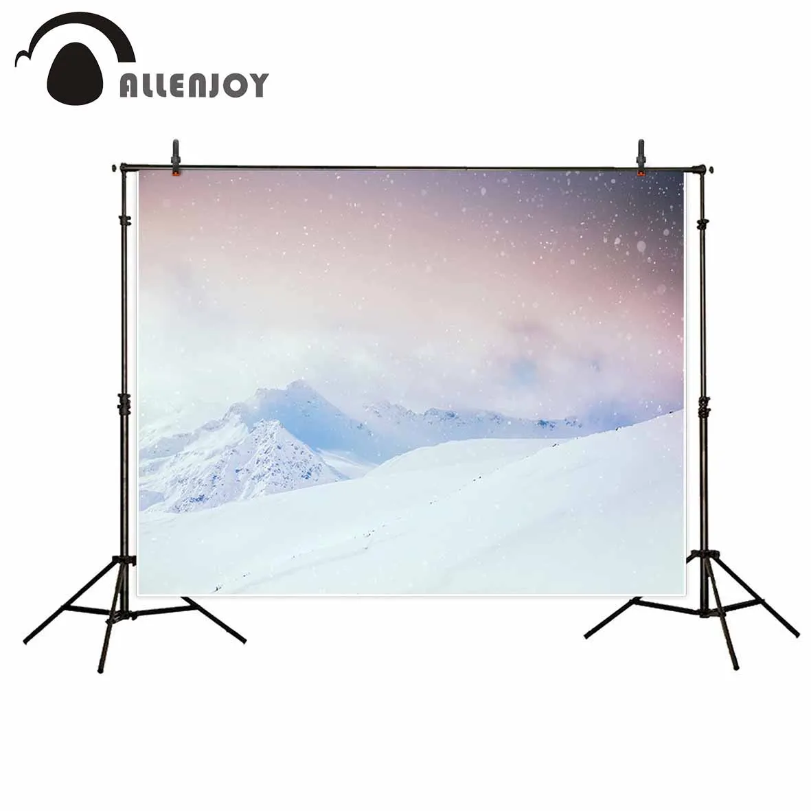 Allenjoy фотографический фон белый снег горы чистый Летающий сон Дети Фэнтези Фон