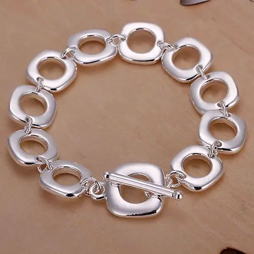 H106 горячая Распродажа тонкая с серебряным покрытием Jewelry оптовая цена по