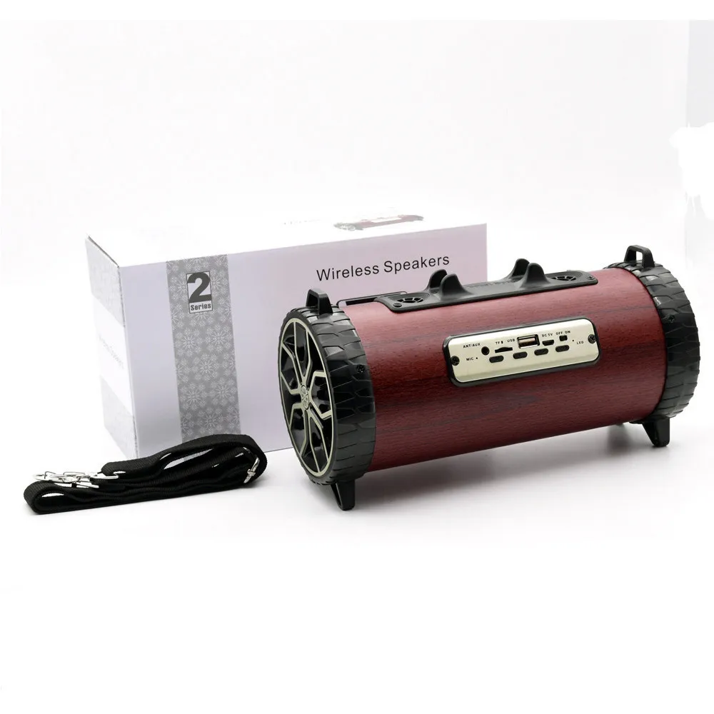 Makescc XM 2 портативный динамик деревянная беспроводная акустическая система