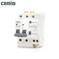 cemig smgb1l 63 2pn miniature leakage circuit breaker mcb phase line neutral leakage protection rcd ac230v rcbo