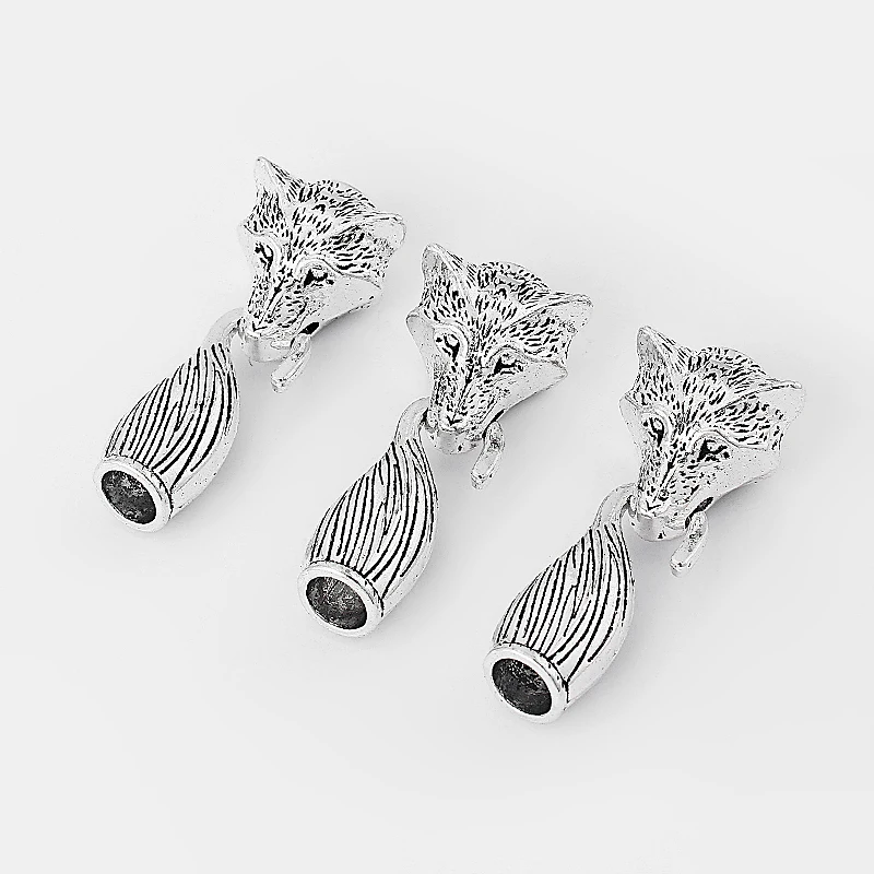 3 комплекта заглушки для браслета 8 мм|jewelry findings|end capsround leather cord |