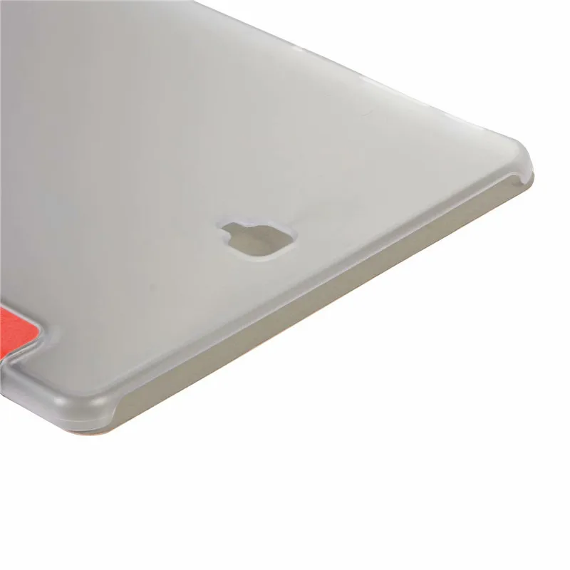 Новый складной чехол книжка с подставкой для Samsung Galaxy Tab S4 10 5 T830 T835 T837 Прозрачный