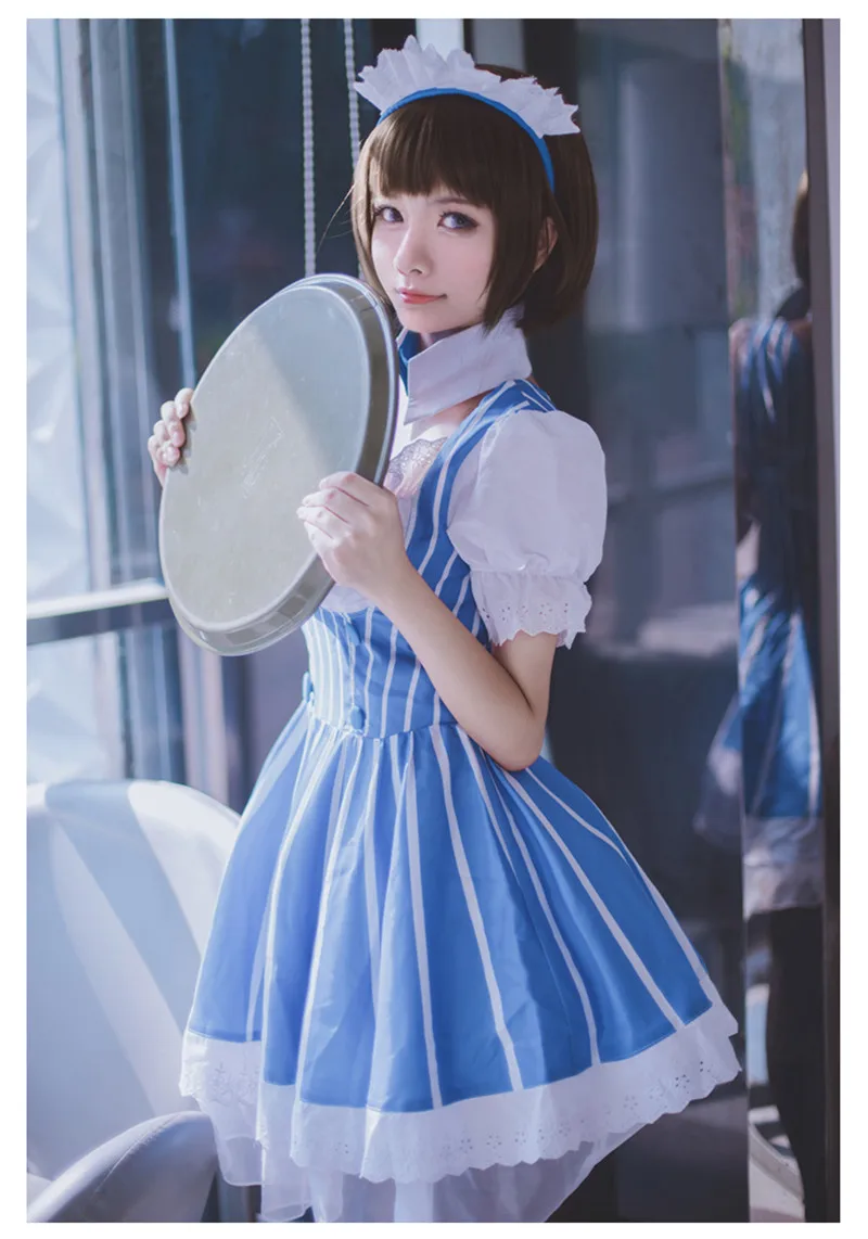 

Anime Saenai Heroine no Sodatekata Katou Megumi Cosplay Costume Maid Dress Beautiful Girl Formal Clothing