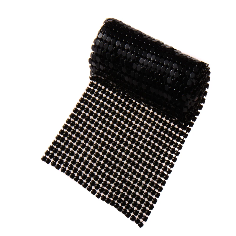 3 мм 150 см металлическая квадратная сетчатая отделка в золотистом серебристом и