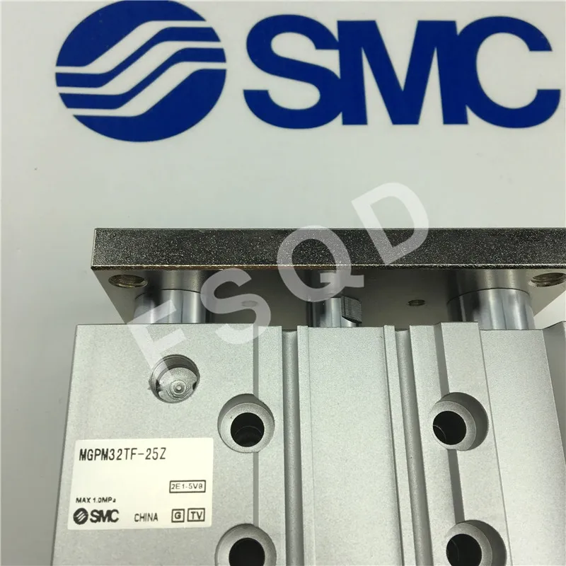 MGPM32TF-25Z MGPM40TF-25Z SMC компактный направляющий цилиндр тонкий трехосевой цилиндр со стержнем серии MGPM