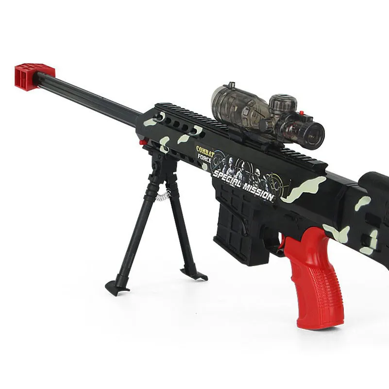 Plastic Pistol Toy Gun Panitball Sniper Rifle Barrette Soft Water Crystal Bullet Airgun Orbeez Toys For Kids Boys | Игрушки и хобби