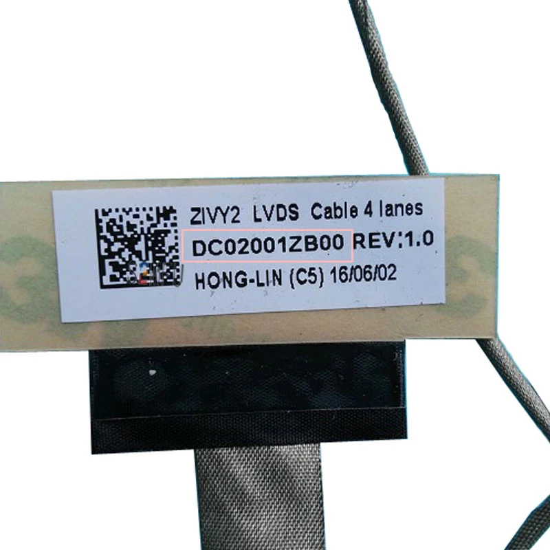 Гибкий провод для видеоэкрана Lenovo Y50 70 80 40PIN 4K без сенсорного ЖК дисплея ноутбука