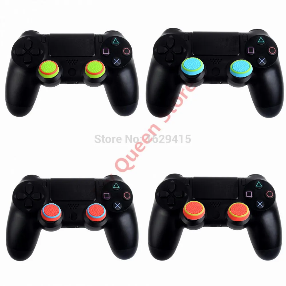 IVYUEEN 4 шт. аналоговые джойстики для sony playstation 4 PS4 Pro тонкий контроллер Джойстик колпачки для переключателя управления PRO