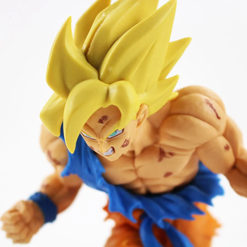 20 стилей Dragon Ball Z Супер Saiyan fe сын Goku vegeta воины прыгали 50th черный Scultures золотистым фигурка из ПВХ фигурка игрушки