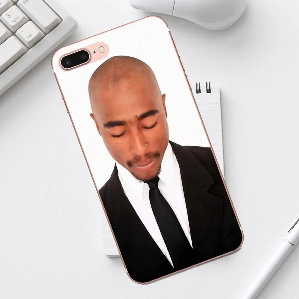 Qdowpz мягкий чехол для телефона 2pac All Eyez On Me iPhone 4 4S 5 5C SE 6 6S 7 8 Plus X XS Max XR Galaxy A3 A5 J1 J3 J5 J7
