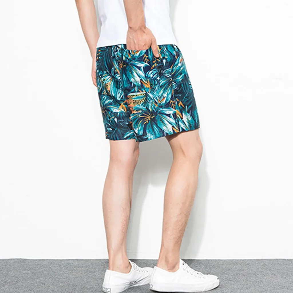 Мужские спортивные шорты боксеры для бега пляжа активного отдыха|Плавки и